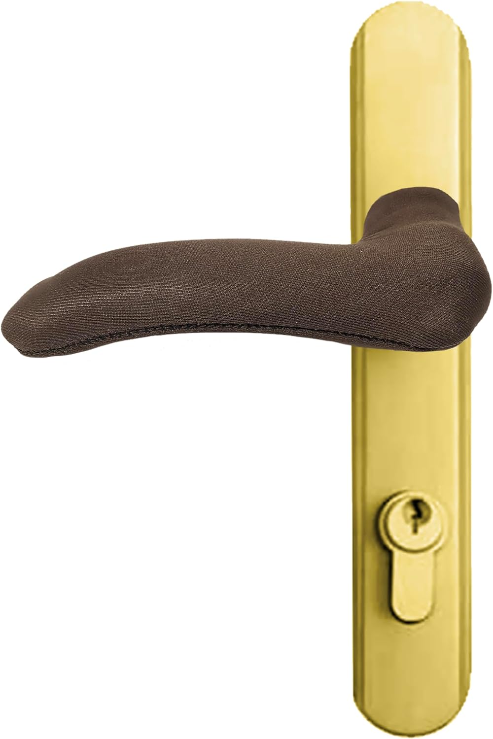 for Hot Door Handles: 2 PCS Door Handle Covers, Anti-Scald Door Handle Cover, Door Knob Protector for Hot and Cold Doors (2Pack Brown)