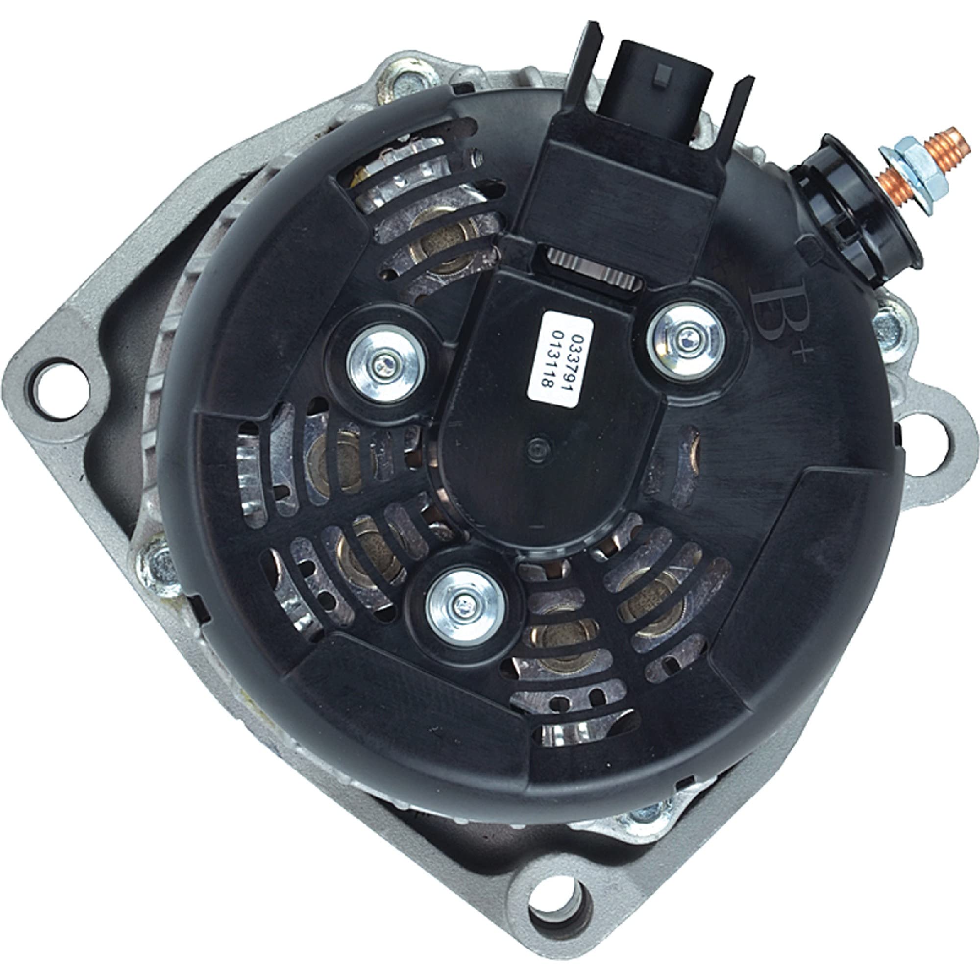 DB Electrical 400-52490R Alternator Compatible With/Replacement For 220Amp CW Rotation 12V 4.3L V8 CHEVROLET EXPRESS VANS 2018 104210-6860, 23487089, 14020