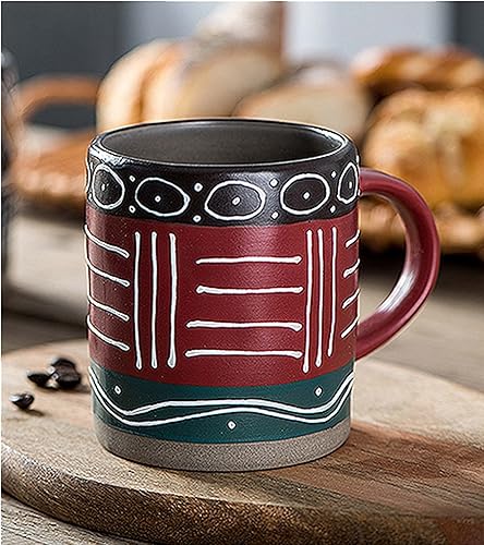 Miniatura 14 de Tazas de café de cerámica de 16 onzas, taza grande de té de oficina, regalos personalizados, divertidos capuchino, café con leche, tazas de café