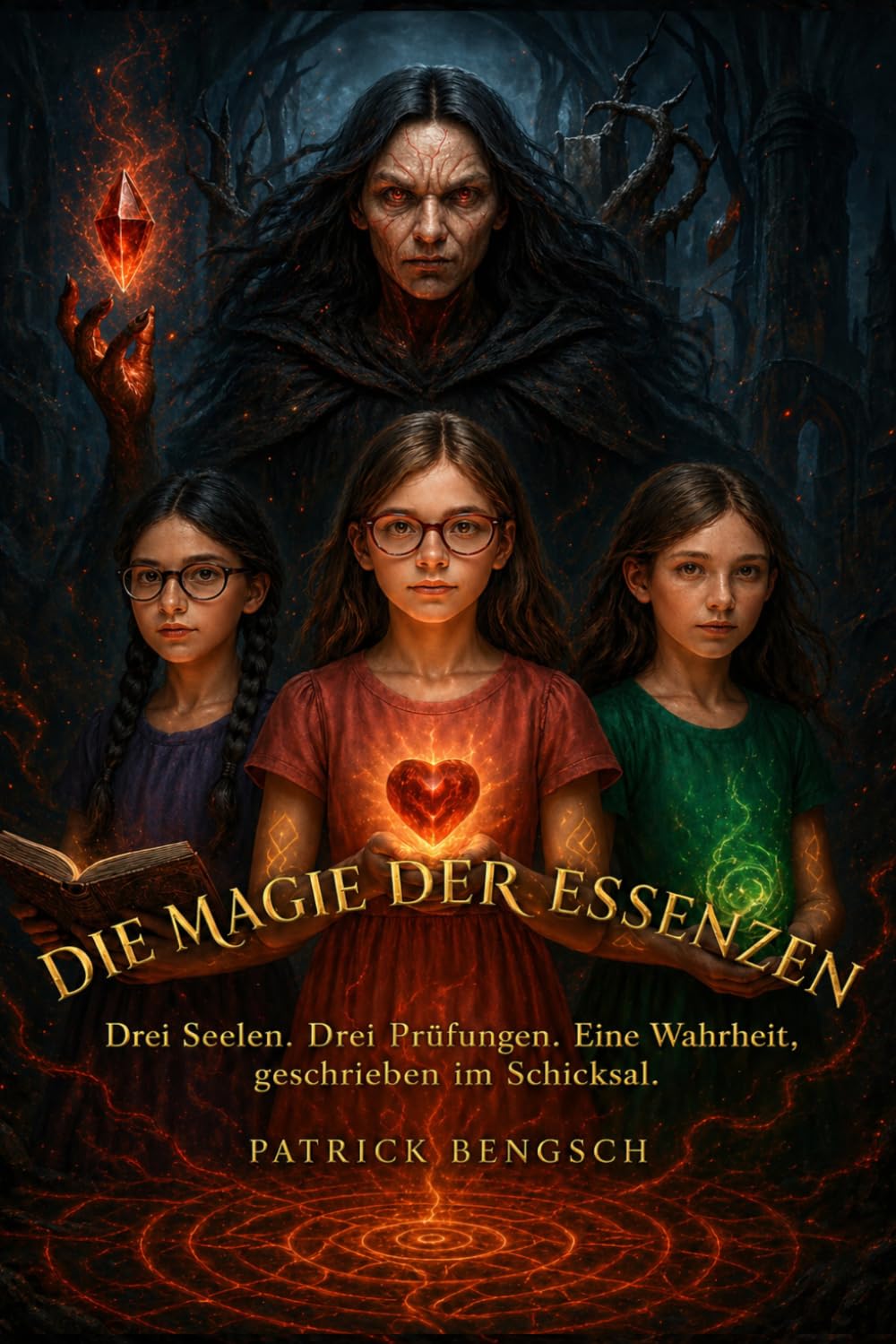 Die Magie der Essenzen - Band 1: Drei Seelen. Drei Prüfungen. Eine Wahrheit. geschrieben im Schicksal.