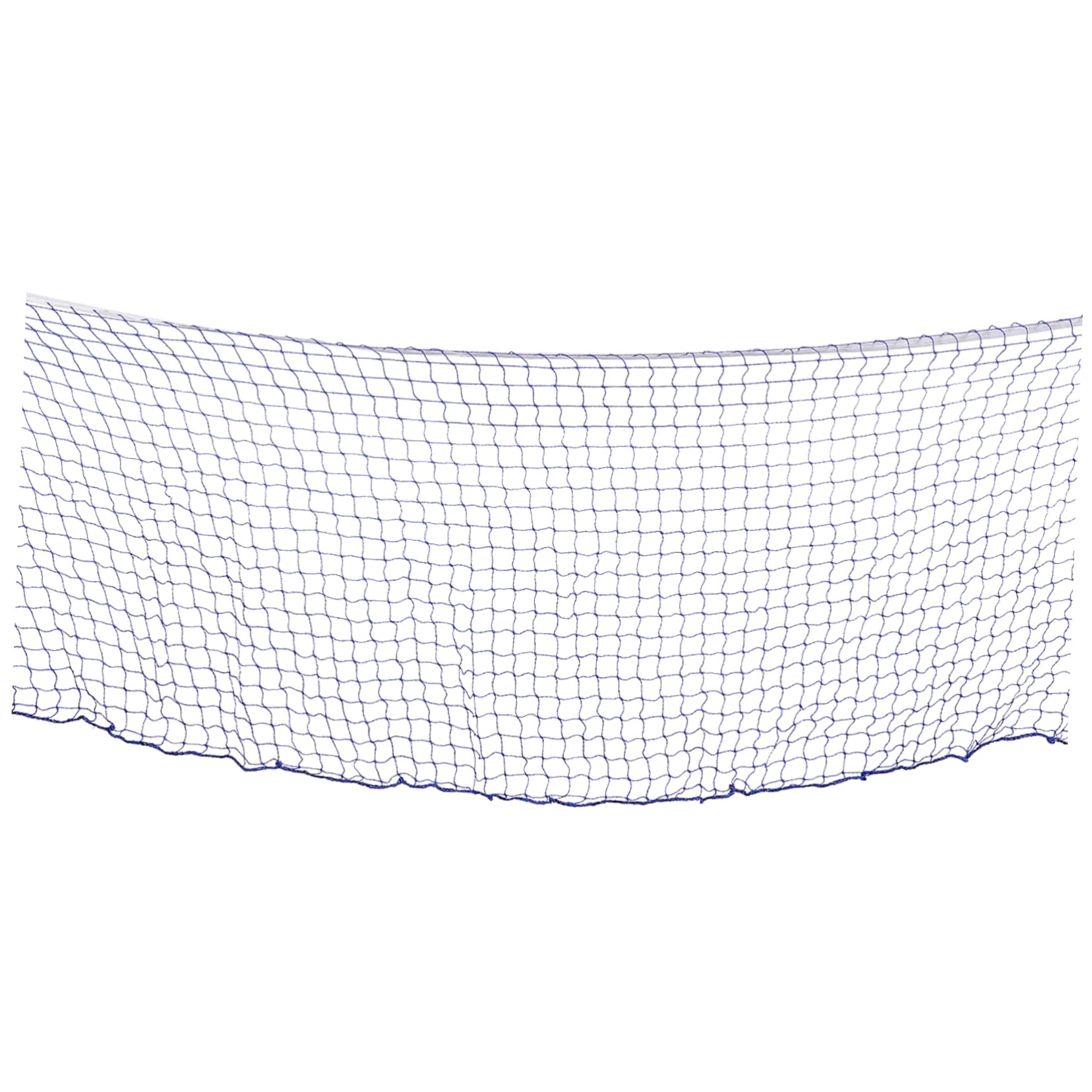 Mikikit Folding Badminton Net Replacement Net for Tennis Volleyball Mesh Bright Yellow