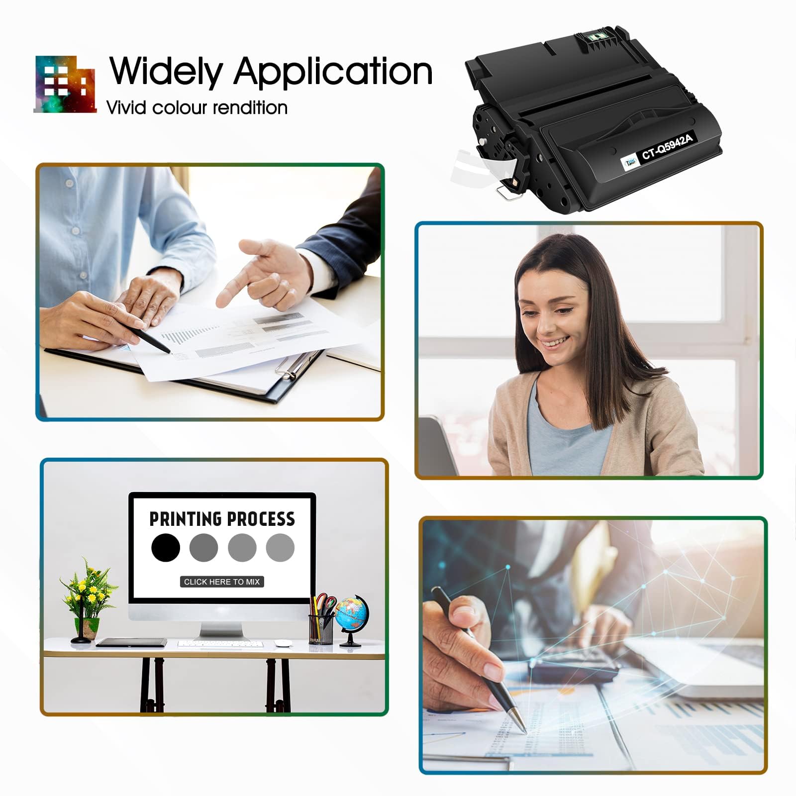 Cool Toner Compatibile per TN-2420 TN2420 TN2410 per Toner Brother MFC L2710DW MFC-L2710DW MFC-L2710DN HL-L2350DW HL-L2310D MFC-L2730DW MFC-L2750DW DCP-L2510D DCP-L2530DW HL-L2375DW HL-L2370DN per MFC-L2710DW MFC-L2710DN HL-L2350DW HL-L2310D