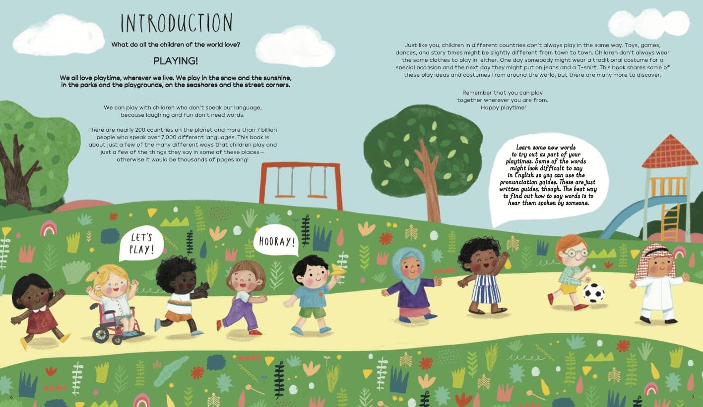 Welcome to Our Playground: A Celebration of Games Children Play Everywhere      Hardcover – Picture Book, September 9, 2025