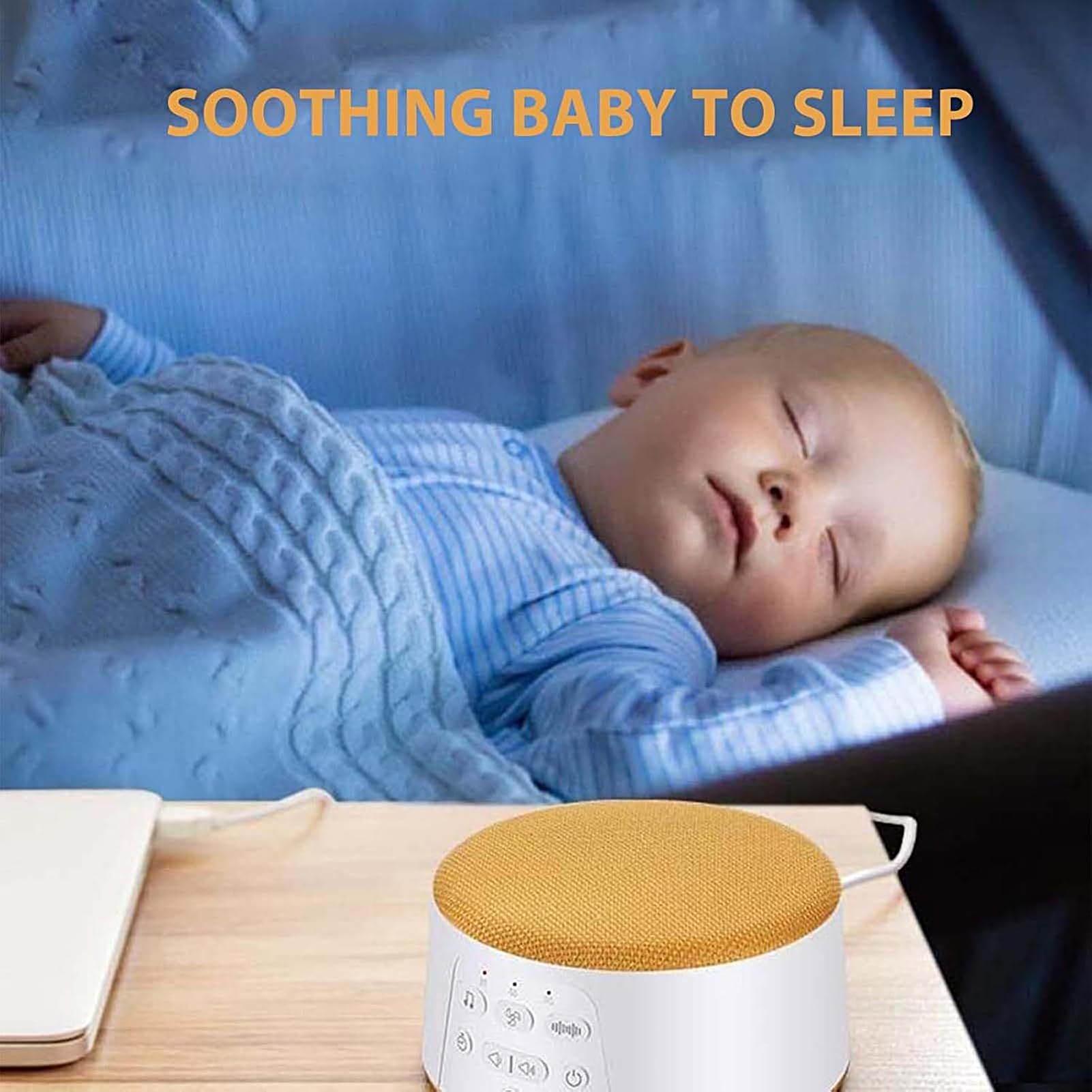 Macchina Del Suono Dispositivo Portatile Ricaricabile Intelligente | Macchina Del Suono Per Yoga E Sonno Dispositivo Rumore Bianco Per Ufficio Dormitorio Appartamento Camper Yoga Studio Spa