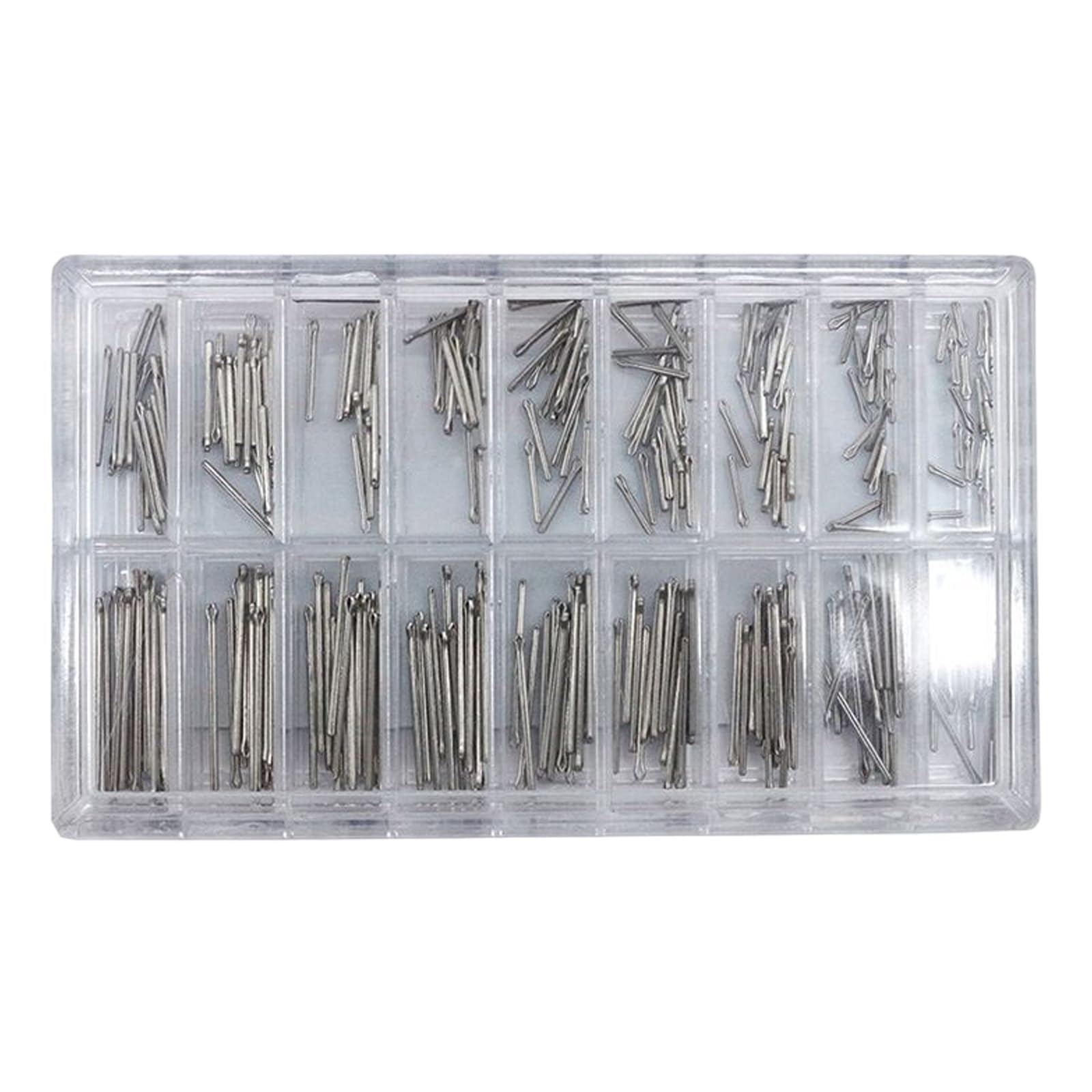 LIUZIKUN 270Pcs Assorted Stainless Steel Watch Band Strap Spring Rod Link Pin Cotter Pin Assortment 6-23mm for Watchmaker