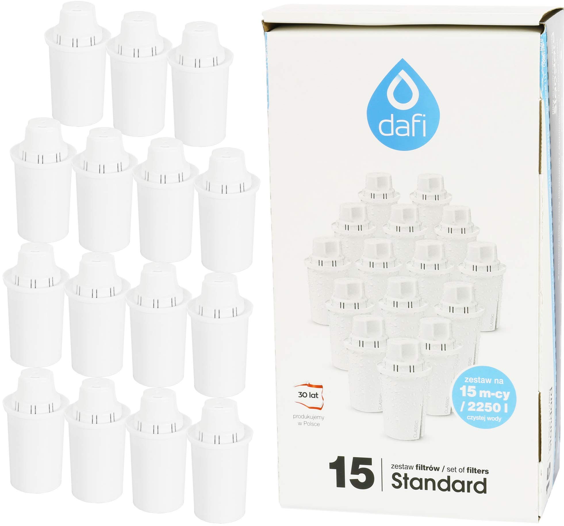 Cartucce filtro acqua Sillar - 15 pezzi | cartucce filtro