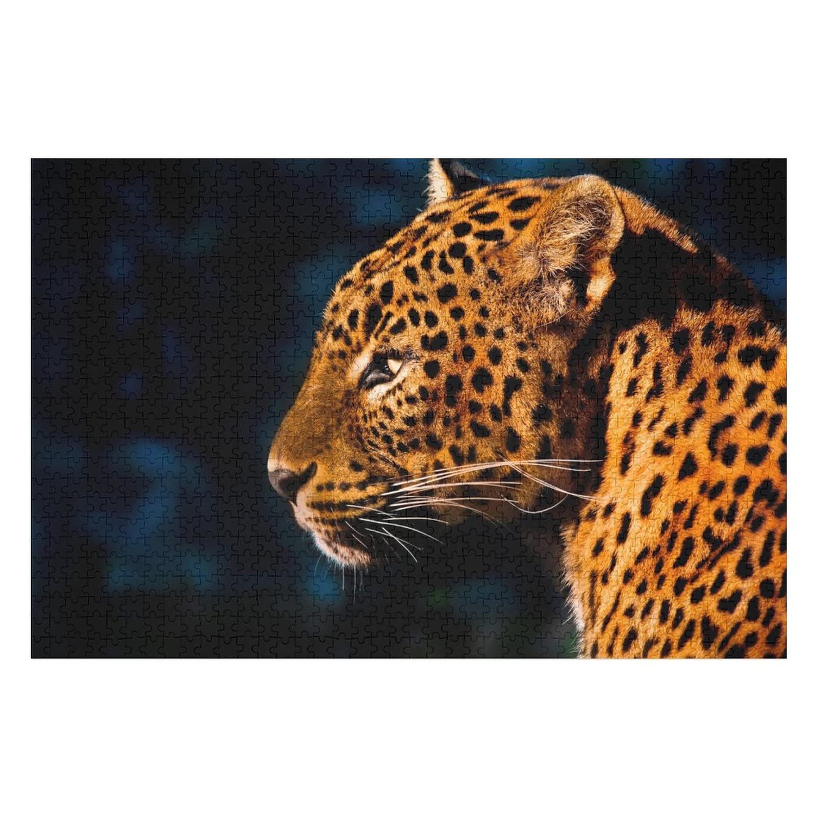 Tier-Puzzle-Set für Erwachsene, 2000 Teile, Leopardenmuster-Puzzles, für Erwachsene, Teenager, Kinder, Puzzle-Geschenke, lustige Puzzles, 70 x 100 cm