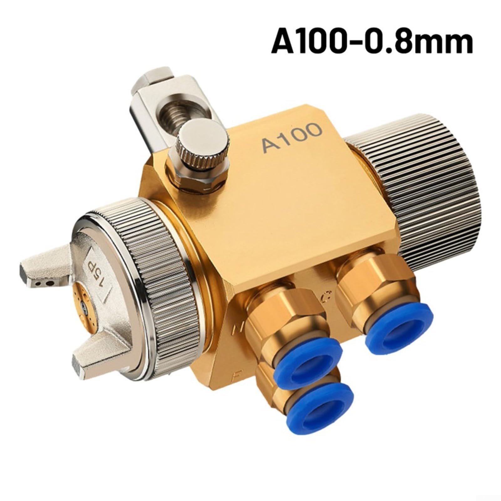 A-100 Blister Spray Nozzle 0.8-2.0mm - Aluminum/Copper Atomization Automatic Spray Tools For Painting Machines - Adjustable 2.5-3.0bar Pressure Blister machine painting spray nozzle