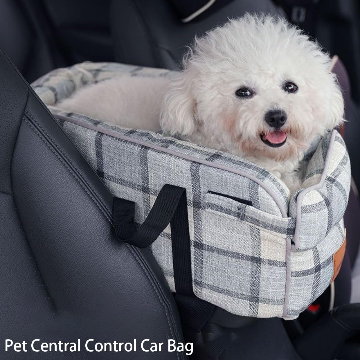 Console Centrale Cani e Gatti per Subaru Solterra 5 Seats 2025, Sedile Consolle Seggiolino Auto Cuccioli Portatili Rialzo Canei Console Centrale