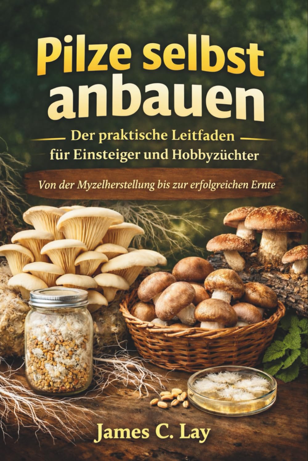 Pilze selbst anbauen Der praktische Leitfaden für Einsteiger und Hobbyzüchter: Von der Myzelherstellung bis zur erfolgreichen Ernte