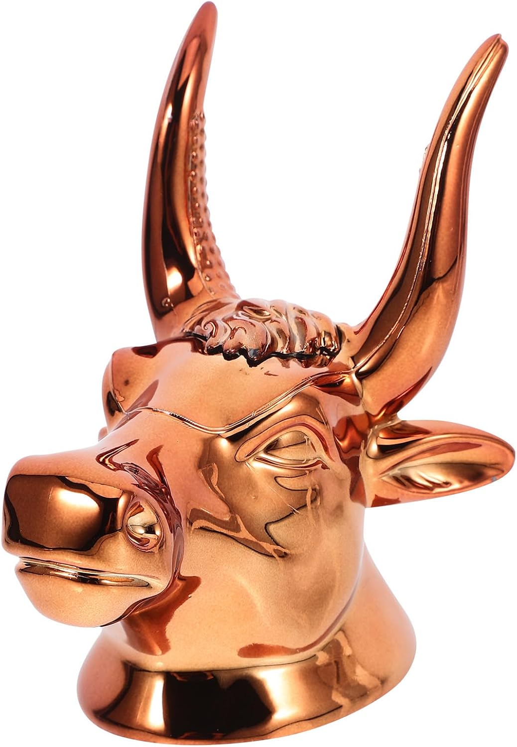 TOYANDONA Ox-Head Shaped Guitar Holder Wall Mount, Single Ukulele Rack with Wall Hanger for Acoustic Electric String Instruments, Musical Instrument Hook for Home Studio