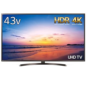Amazon.co.jp: LG 43V型 液晶 テレビ 43UK6300PJF 4K HDR対応