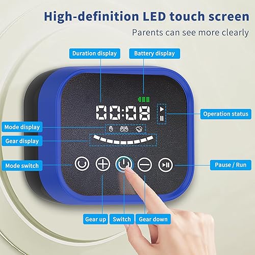 Miniatura 5 de GAOXIAO Rehabilitation Robot Gloves for Stroke Hemiplegia Patients, Hand Recovery Trainer Equipment, Exerciser Aids Robotic Glove, Finger Movement