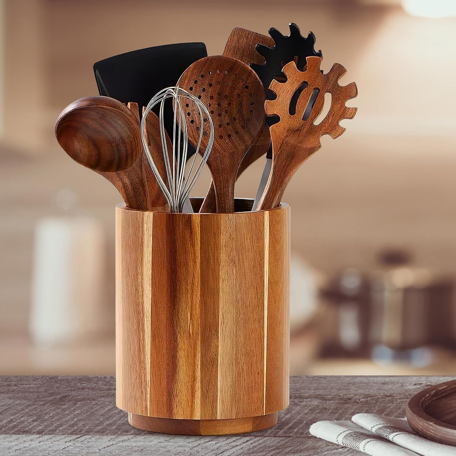 Zerodeko Countertop Organizer Kitchen Extra Large Utensil Holder Kitchen Chopsticks Holder Cutlery Organizer Countertop Modern Design Storage Rack