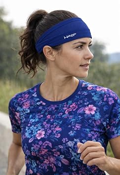 Halo Headband AIR Series-Bandit - 4 Wide Pullover Sweatband for Men and Women- Keeps Hair in Place and Sweat Off Your Face