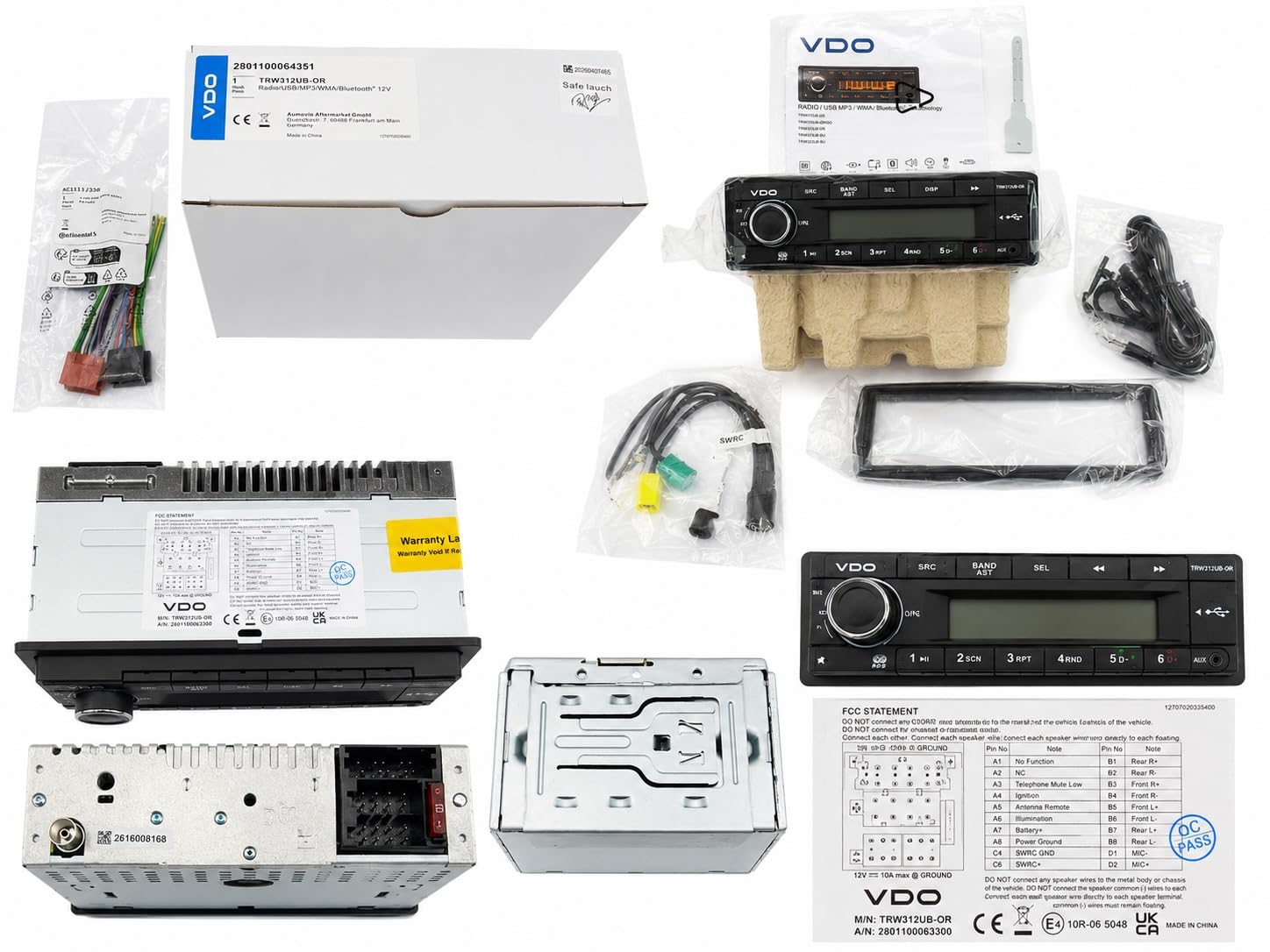 Amazon.com: VDO Continental TR7412UB-OR is Now TRW312UB-OR