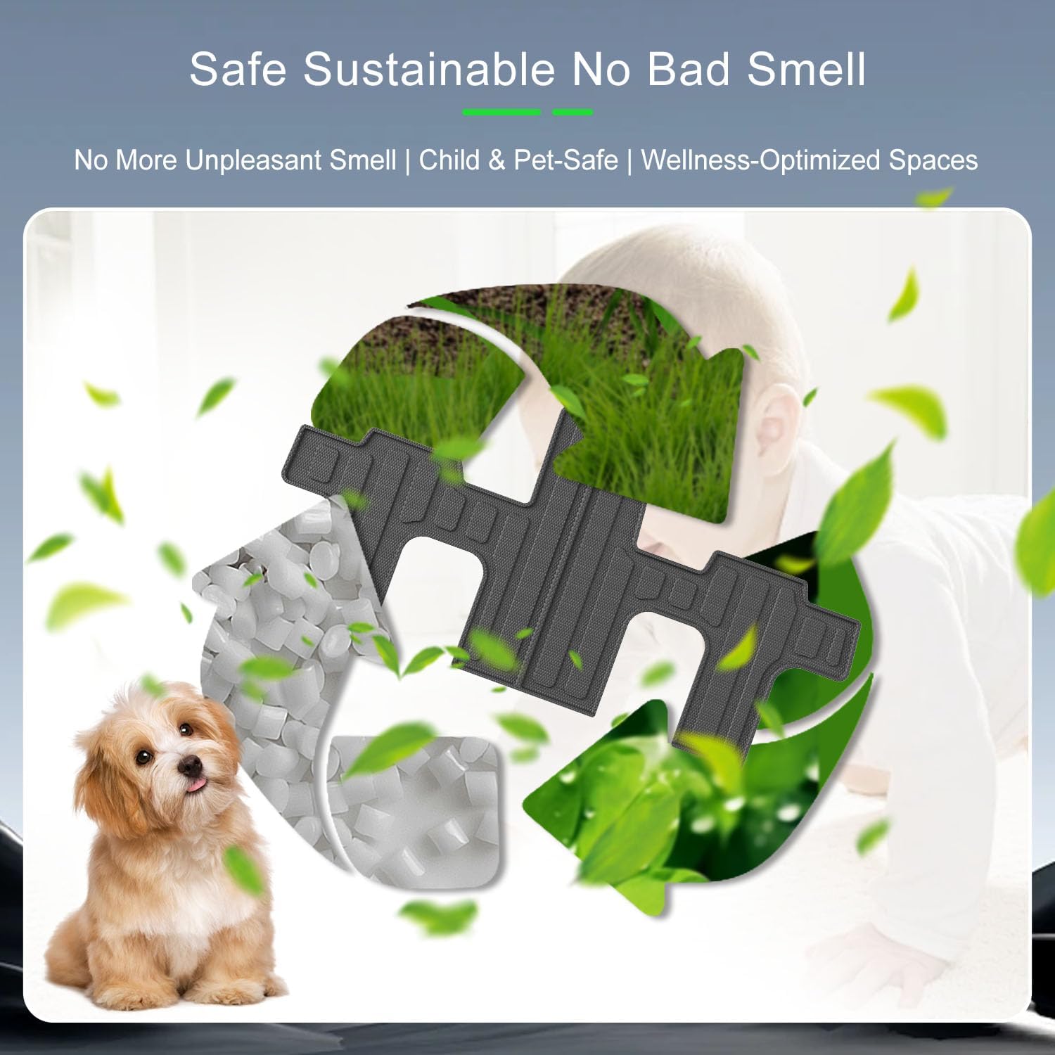 5 Seats 2nd Row Under Seat Mat Compatible with 2025 2026 Toyota 4Runner Trunk Liner Not for Hybrid EV i-Force MAX Floor Mat Cargo Liner Replacement for 2025 2026 Toyota 4Runner Accessories