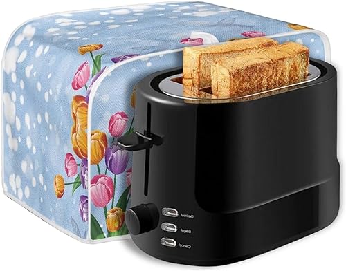 Miniatura 8 de JEOCODY Cubiertas para tostadoras con estampado de cactus de alpaca, ranura ancha de 2 rebanadas, protectores de huellas dactilares a prueba de