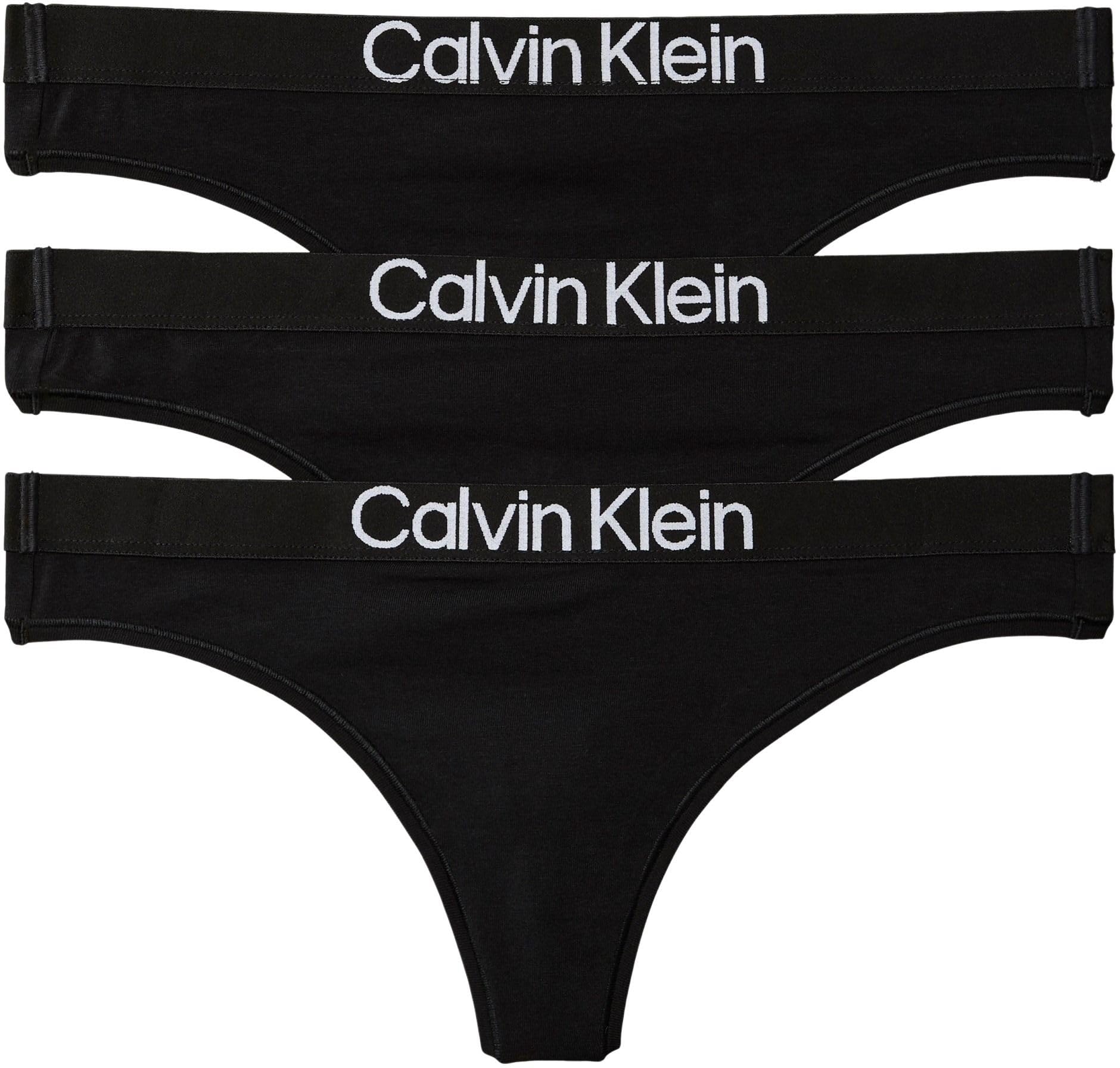 Calvin Klein - Women's Thong - S - Black
