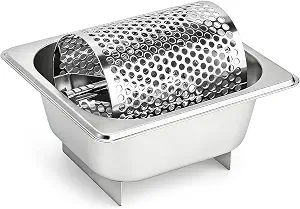 ZEAYEA Stainless Steel Butter Wheel with Stand