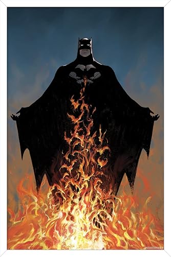 Miniatura 23 de Trends International DC Comics Batman - Póster de pared de fuego Versión con marco dorado