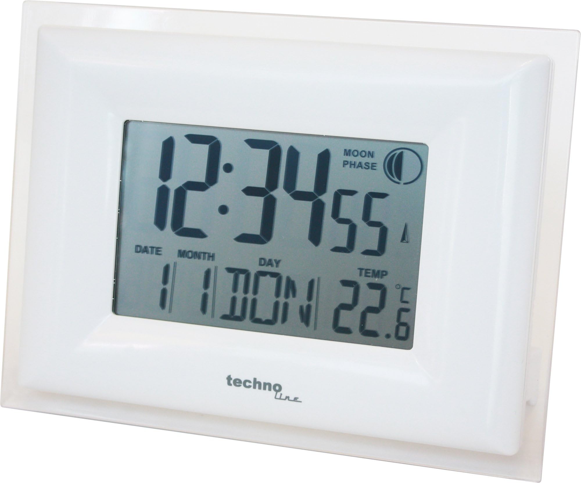 Technoline WS 8008 - Radio Controlled Wallclock with ´Smart GLOW