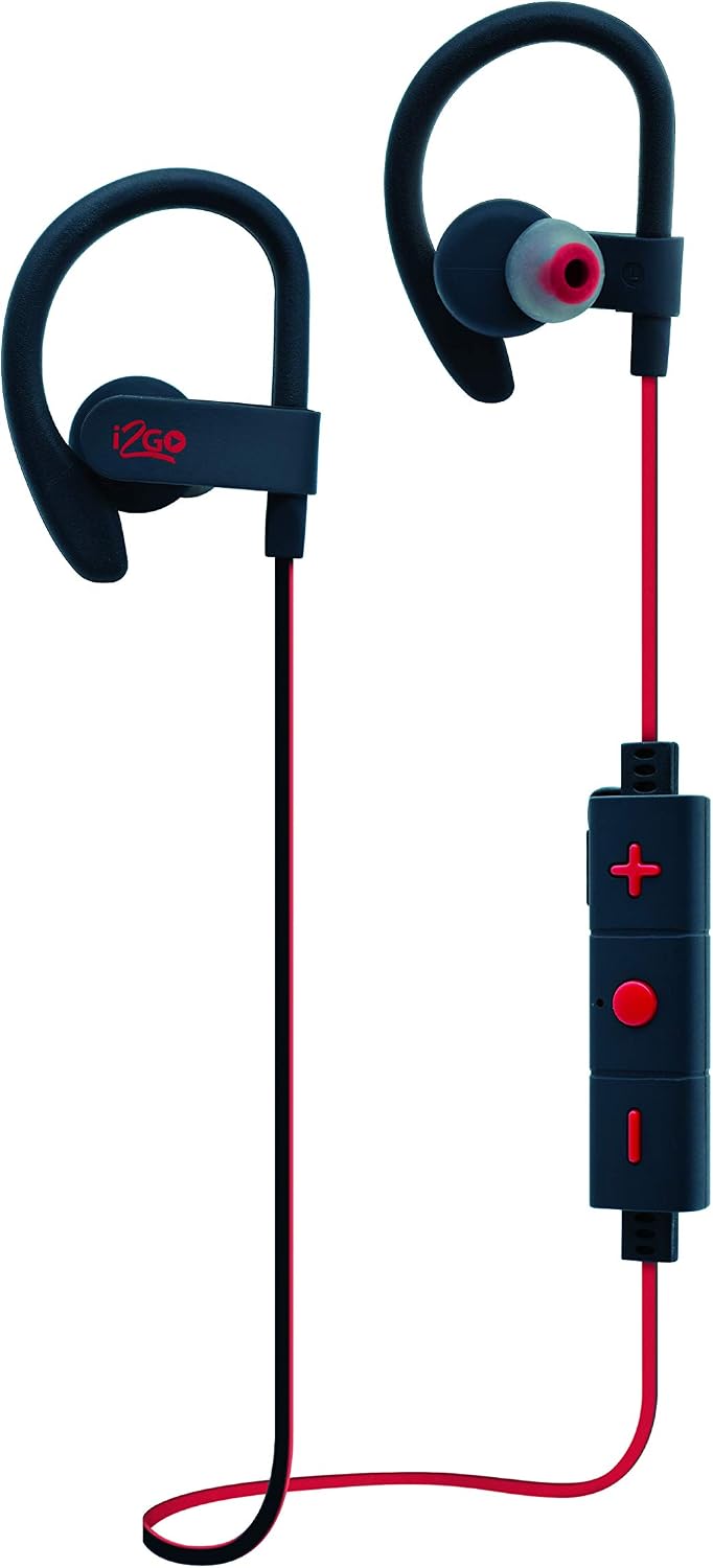 I2GO PRO Sport Extreme Bluetooth Earphones, front view