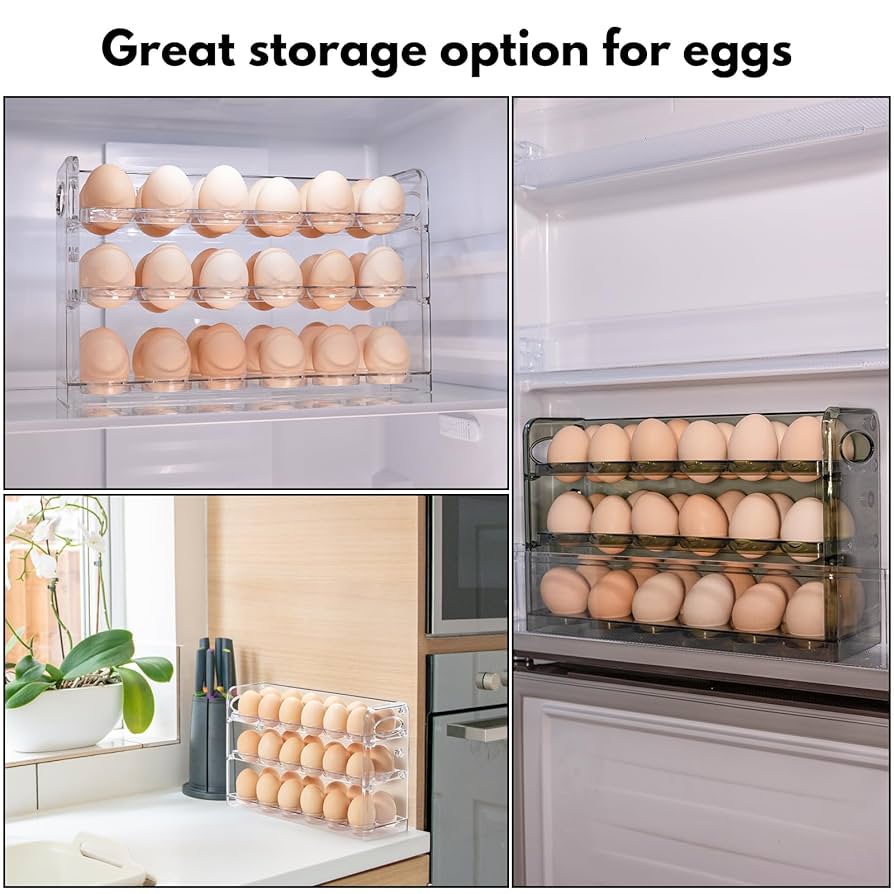 エッグ　宅配ボックス Amazon.com: XCX Egg Holder for 36 Eggs, Egg Storage for