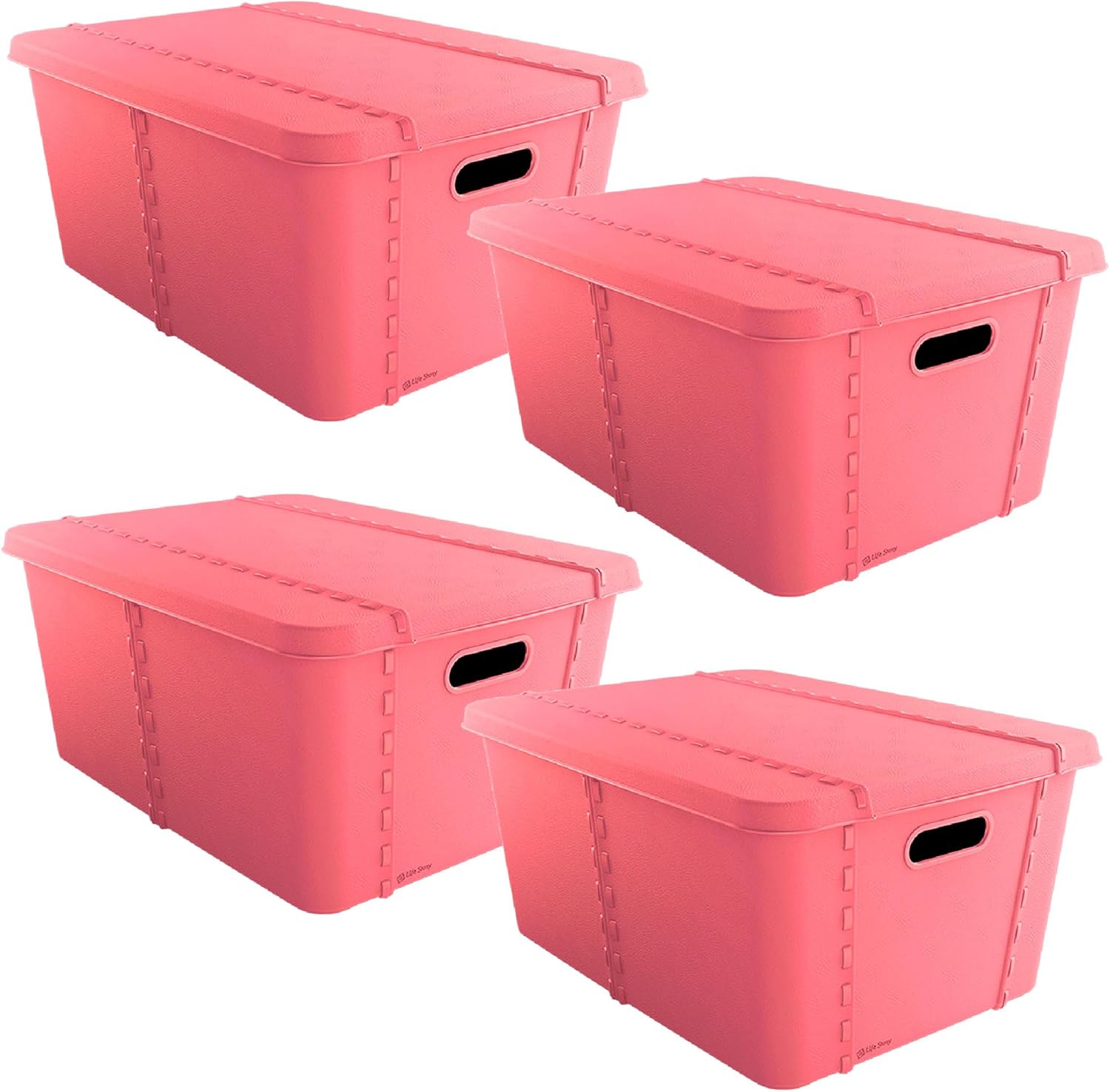 SP Berner 4x Life Story Storage Box with Lid Large, 45 L
