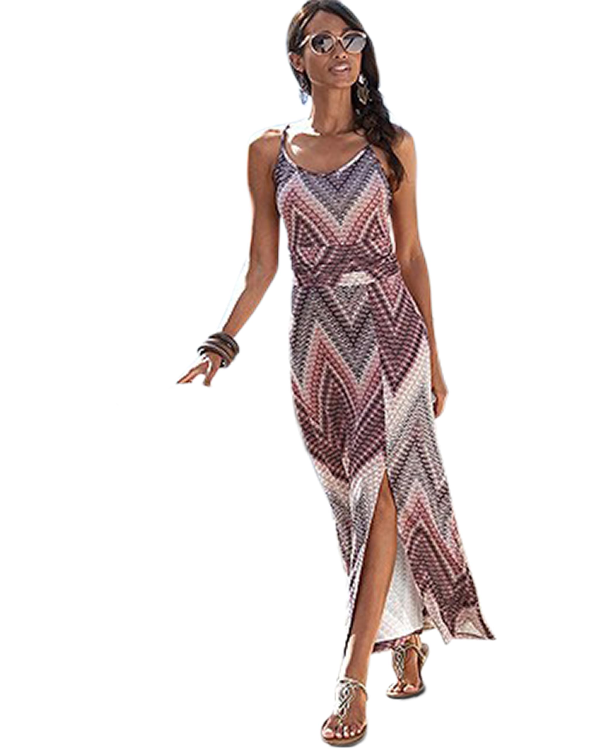 m&s ladies dresses new in Miss Circle Women's Lainey Gold Satin Sequin Pearls Beaded Maxi Dress