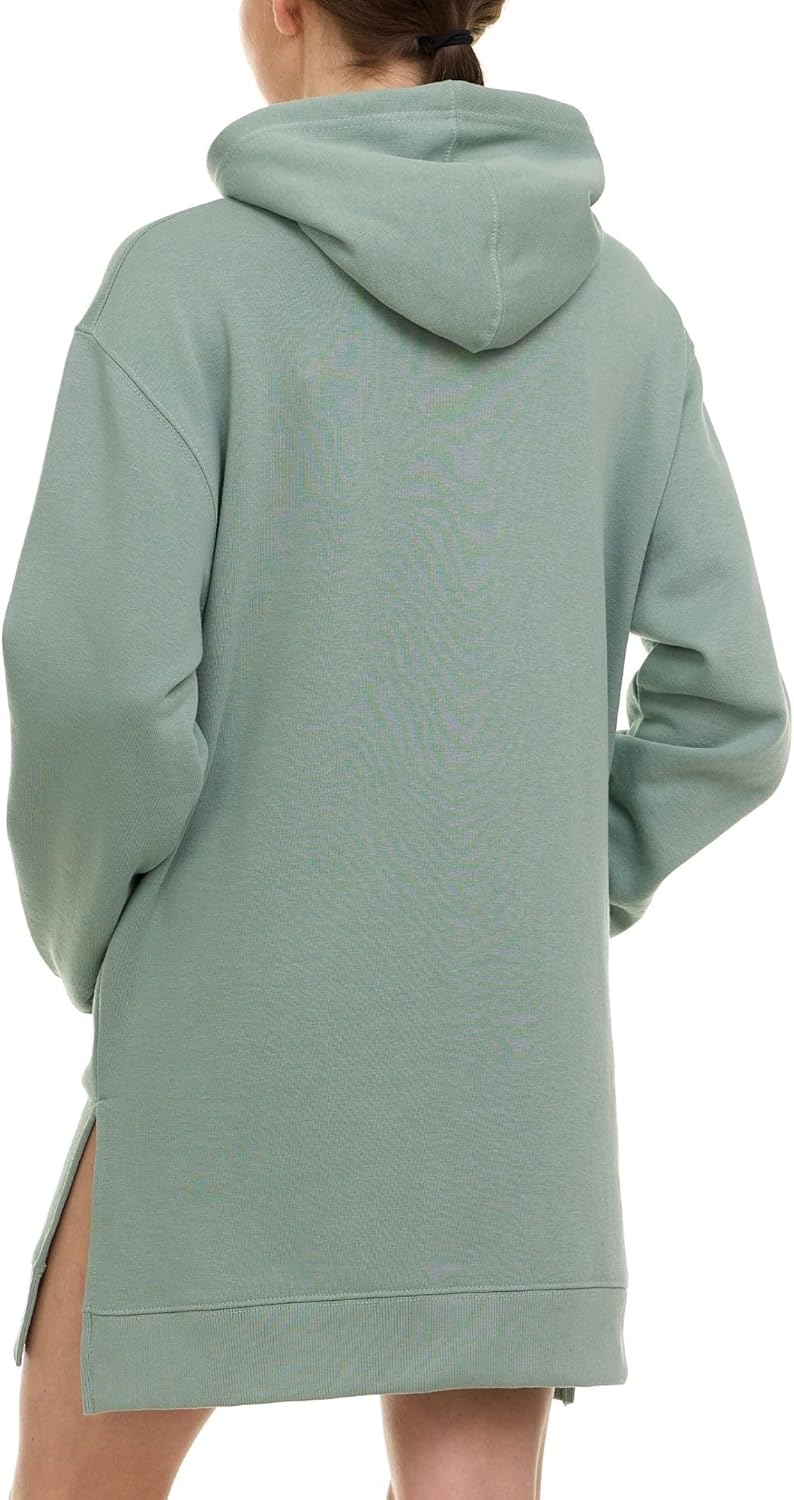 Hoodie Dress for Women – Trendy Pullover Long Fleece Oversized Sweatshirt Dresses for Women 2025 with Pockets, Split Hem - Image 6