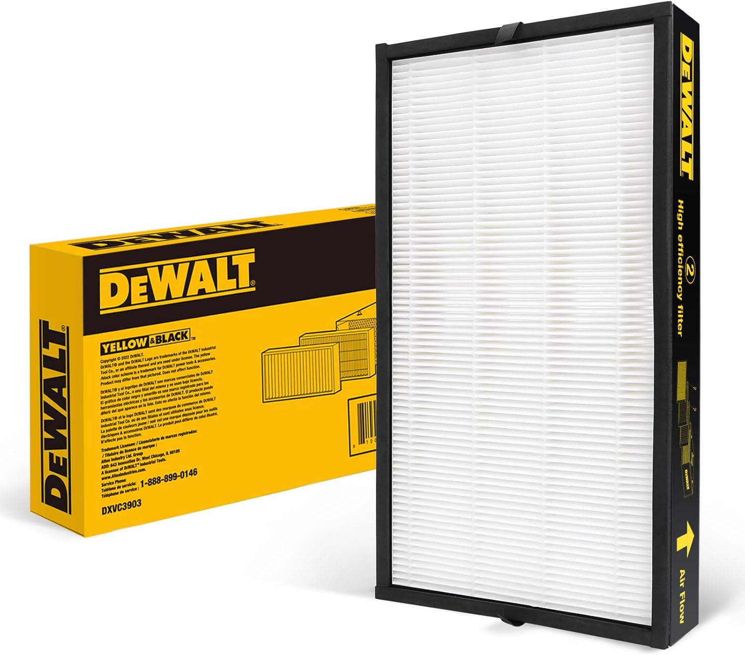 DeWALT DXVC3903 Air Filtration System Replacement Filter, H11 High