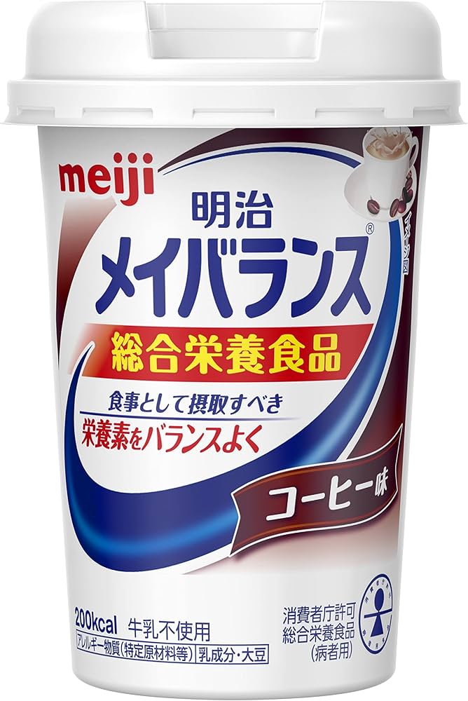 Amazon.co.jp: 明治メイバランスMiniカップ コーヒー味 125ml