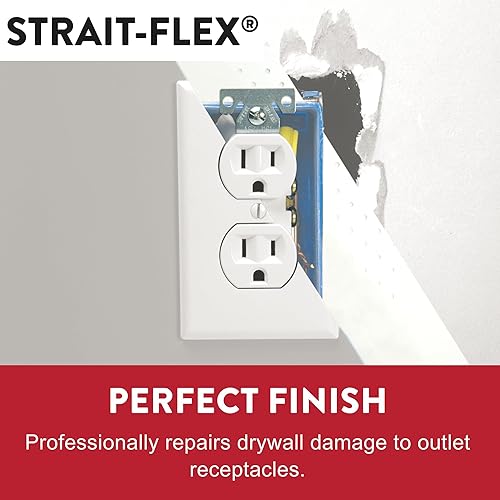 Miniatura 3 de Parche para paneles de yeso  Parche de salida para reparaciones de cajas eléctricas  Solución de reparación de paneles de yeso precortados para