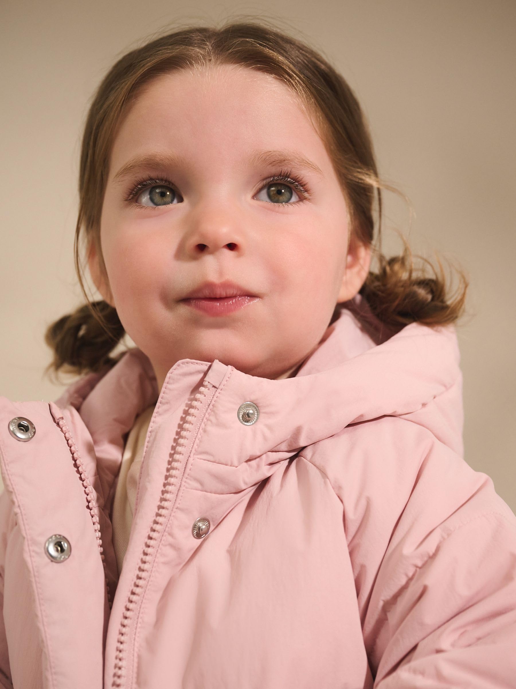 NEXT Fille Manteau rembourré imperméable avec doublure en fausse fourrure