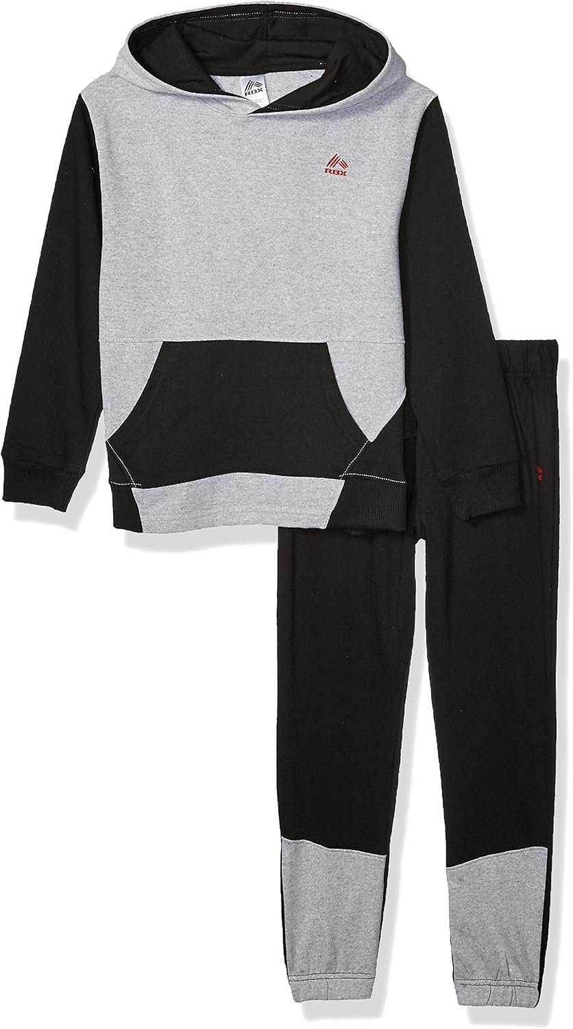 RBX boys Pullover Fleece Hoodie and Jogger Set