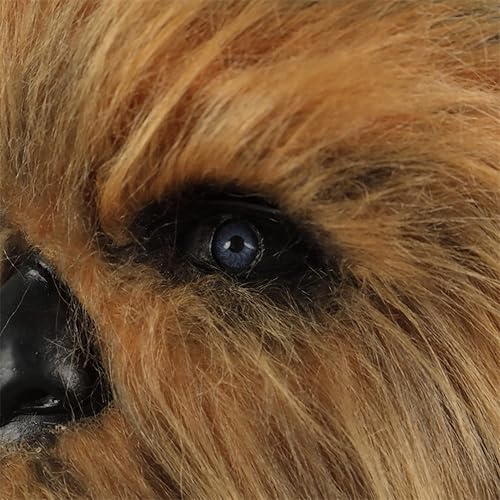 Miniatura 5 de FPOLAN Chewbacca - Máscara de disfraz de adulto para Halloween, cosplay, mascarada