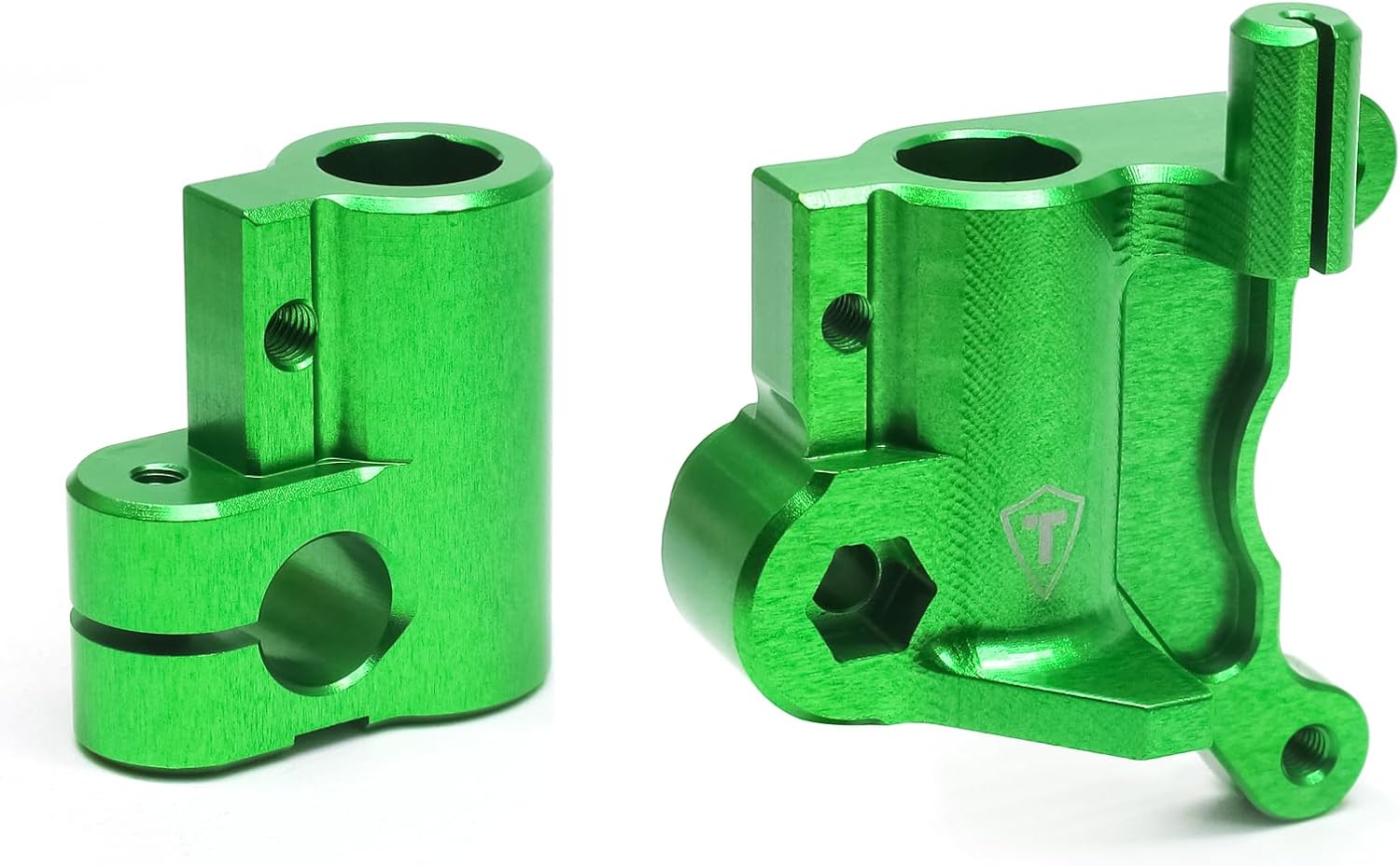TREAL Losi Promoto MX Aluminum 7075 Fork Lug Set CNC Billet Machined Upgrades LOS264006(Green)