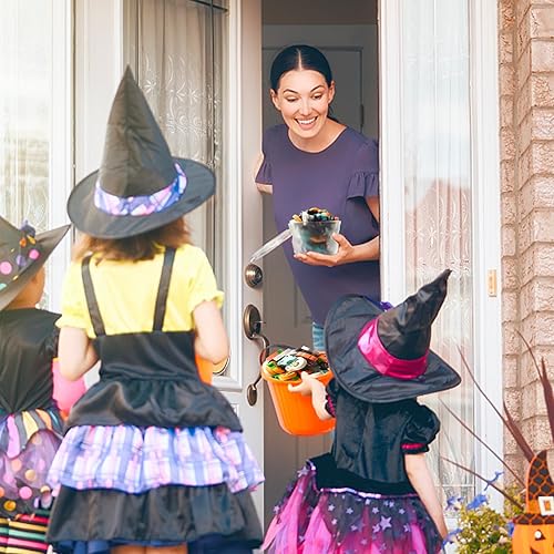 Miniatura 5 de Kleeblatt Borradores de Halloween para niños, 90 unidades, 6 estilos, mini golosinas divertidas de Halloween sin dulces, recuerdos de fiesta de