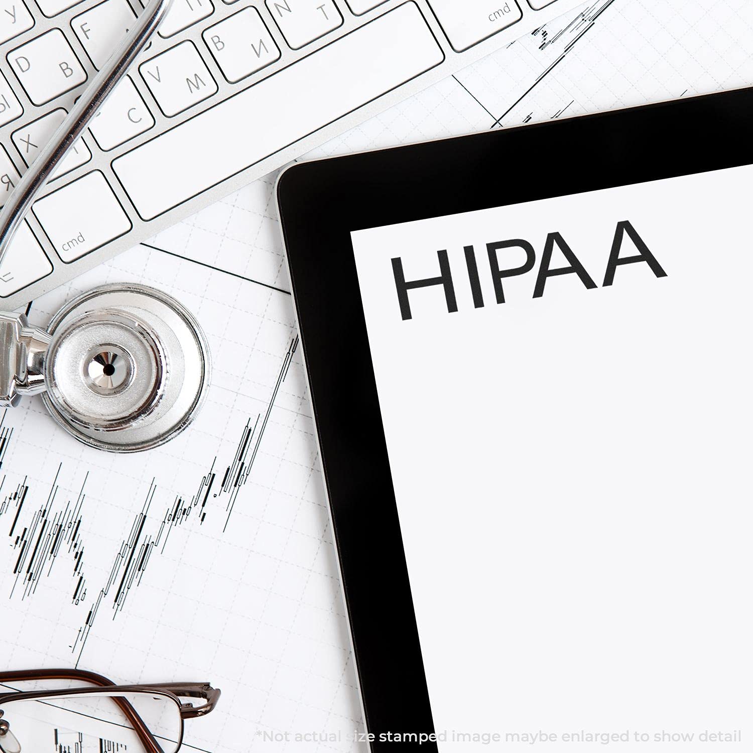 Tampon HIPAA grand format pour l'organisation des dossiers en secrétariat