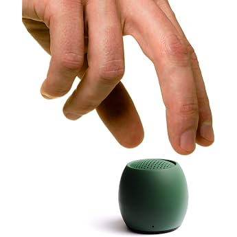 boompods zero bluetooth speaker powerful water-resistant mini speaker with dual pairing option and wireless microphone with a big sound