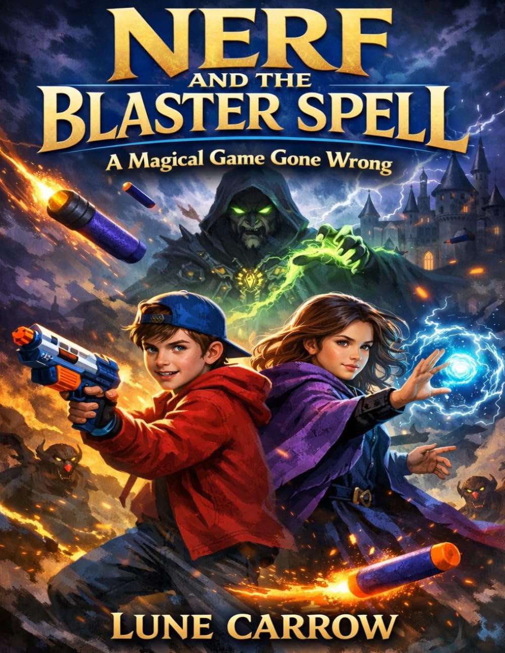 Nerf And The Blaster Spell: A Magical Game Gone Wrong