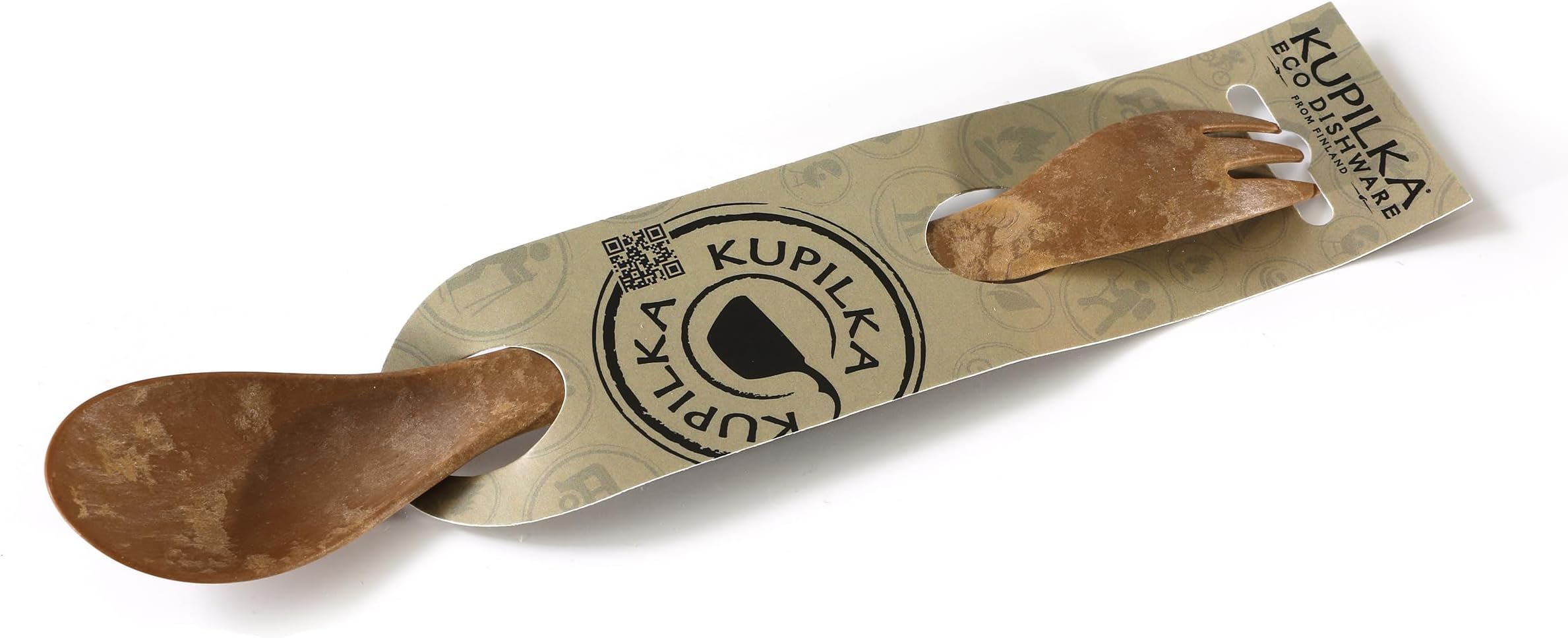 KupilkaSpork 225 - Eco Dishware for Outdoors, Camping, Hiking