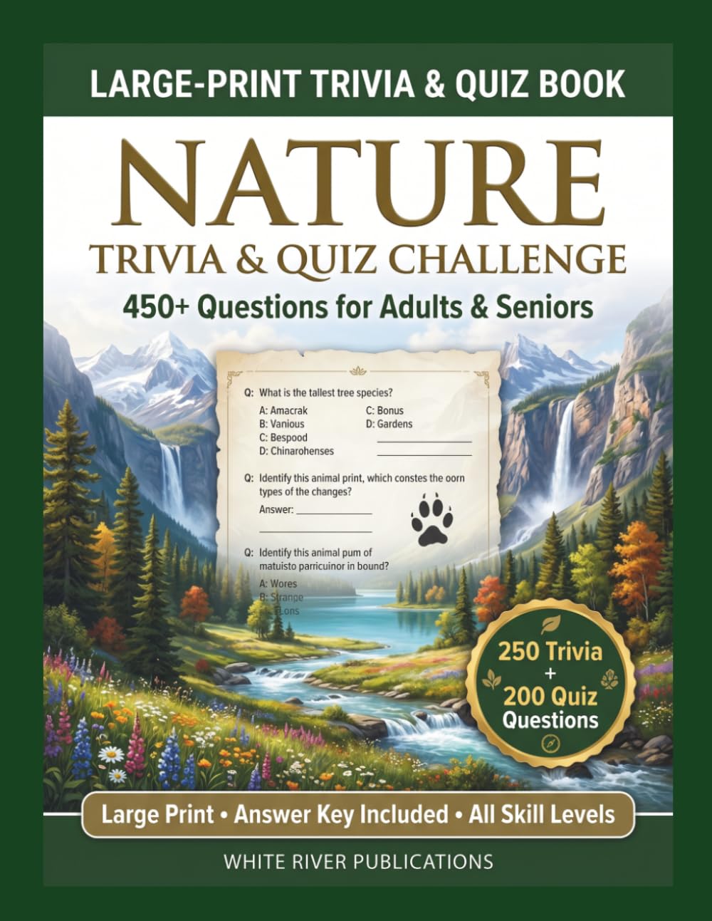 Nature Trivia & Quiz Challenge: 450+ Questions About Wildlife, Forests, Mountains, Oceans & Natural Wonders