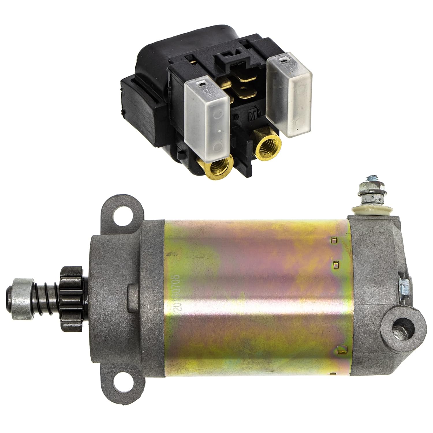 NICHE Starter Motor Solenoid Kit for Yamaha Venture XL VMAX 600 700 SX Viper Mountain Phazer 500 Snowmobile