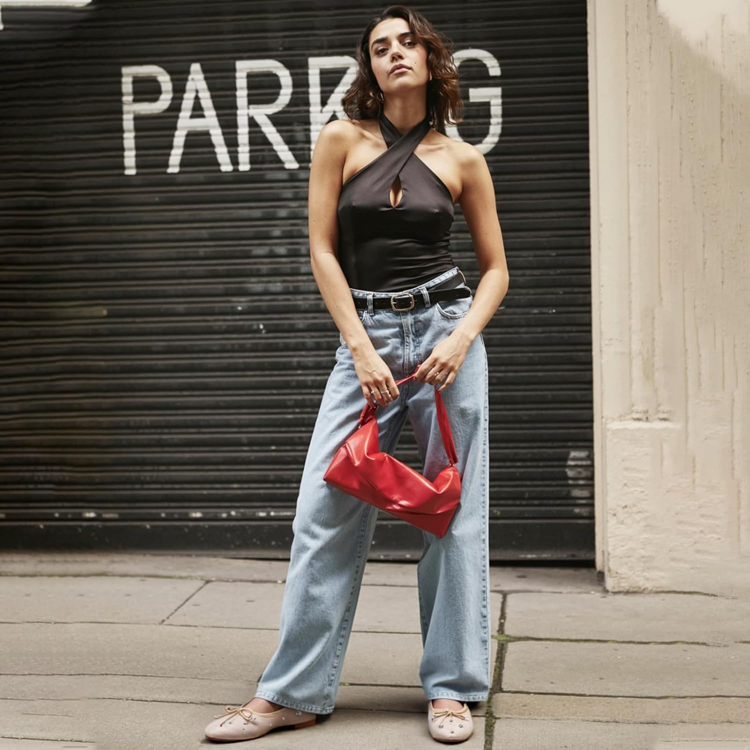 Women's Crystal Mesh Ballet Flats Shoes Round Toe Slip On Ballerina Flats for Women Rhinestone Flats Shoes Dressy Comfortable Casual Styles Mary Jane 9 Beige image 4 of 6 B0CN8X5FW7