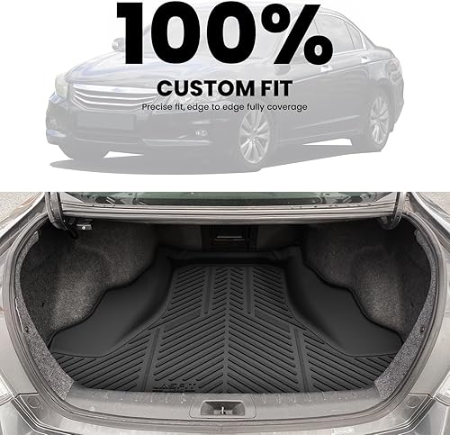 Vista 43 de LASFIT Tapete de maletero para Honda Civic Sedan 2022-2026 y Civic Sedan Hybrid 2025-2026, apto para todo tipo de clima, apto para mascotas, fácil