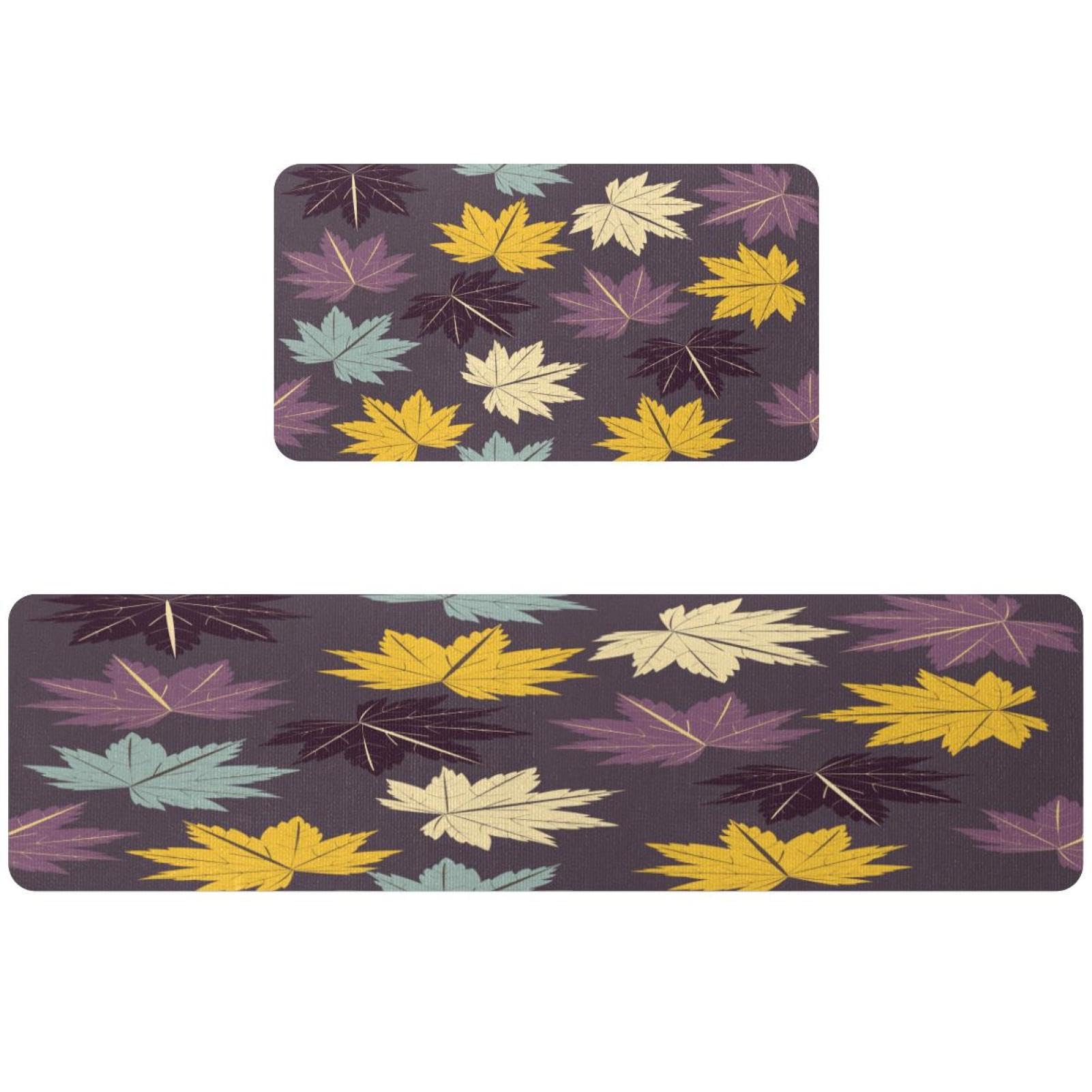 Tapis de cuisine lavable antidérapant absorbant couloir buanderie lot de 2