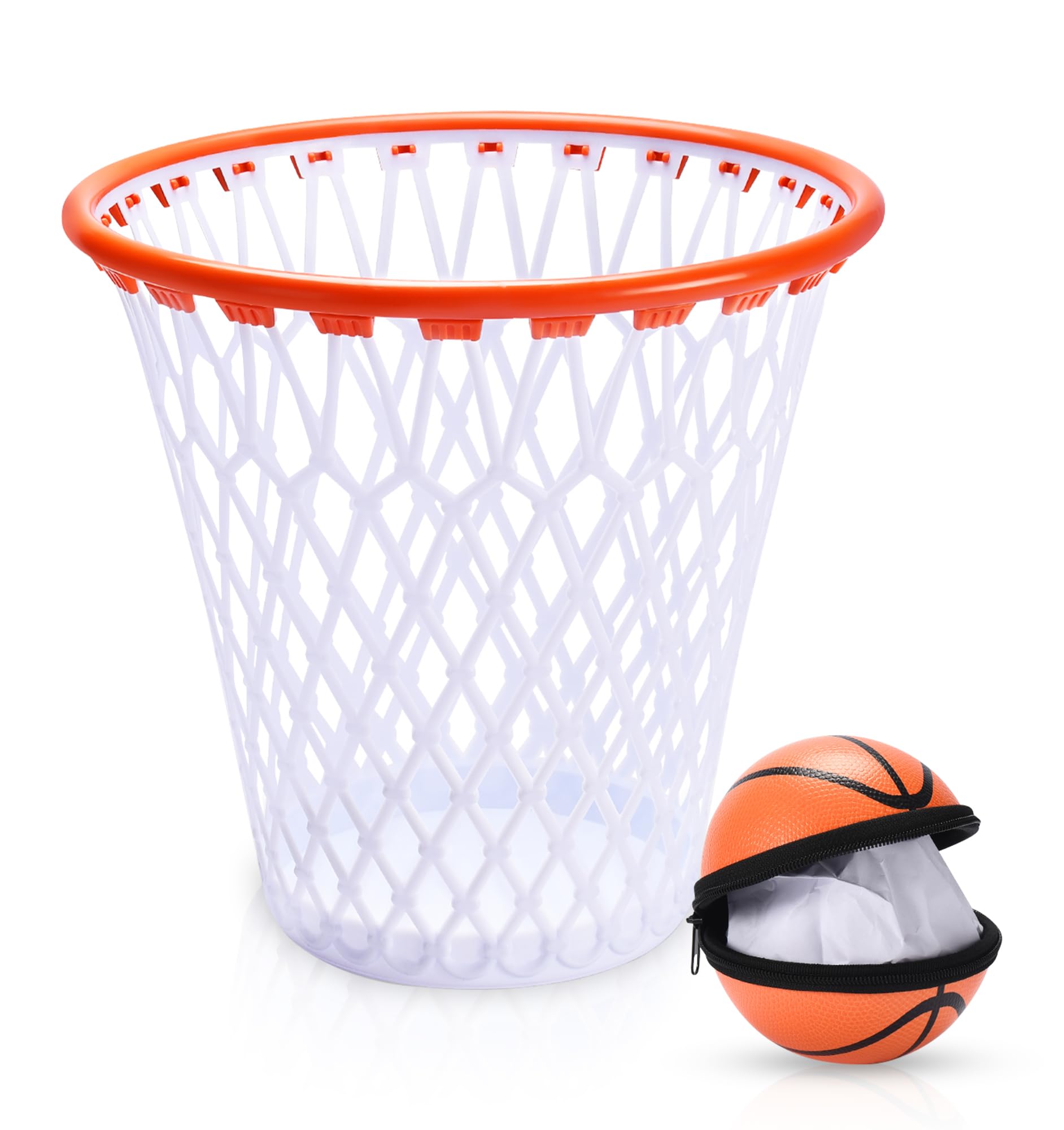 Amazon.com: Basketball Trash Can - 1 Zippered Shooting Balls