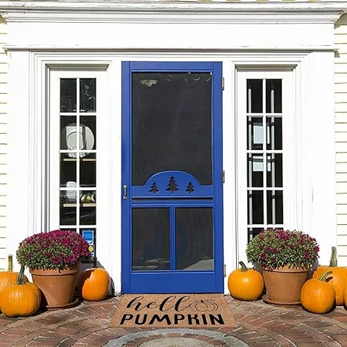 Miniatura 4 de Tapetes para puerta de interior de 23.6 x 15.7 pulgadas, resistentes faroles de calabaza, fantasma, Halloween, calabaza, linternas, tapetes para